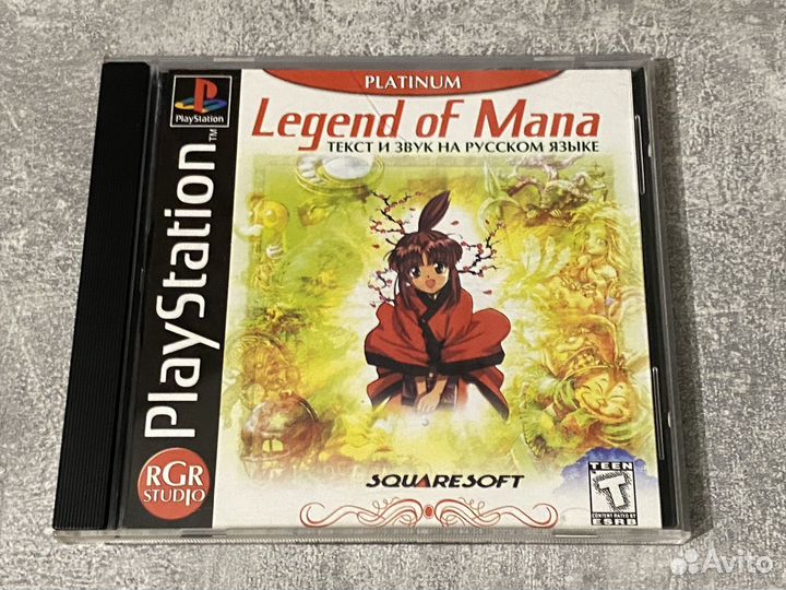 Legend Of Mana PS1 RGR Studio Русская версия