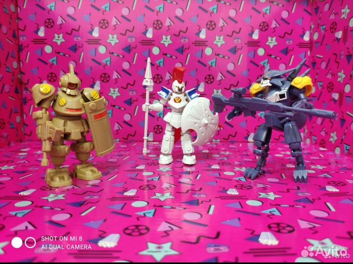 Bandai LBX конструктор Degoo, Achilles, Hunter,3ед