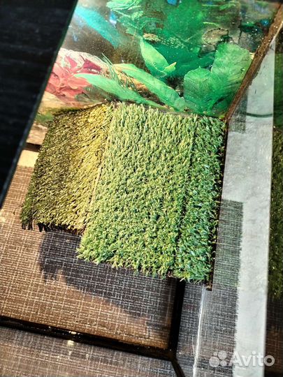 Аквариум черепашник с крышкой и светом на 20 л