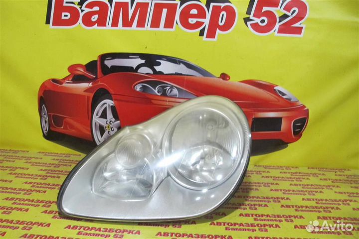 Porsche фара левая галоген