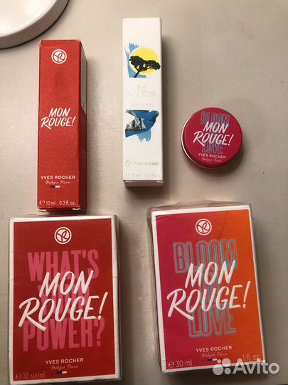 Твердый парфюм Мон руж блюм ив роше