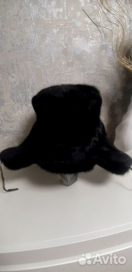 Шапка ушанка мужская норка