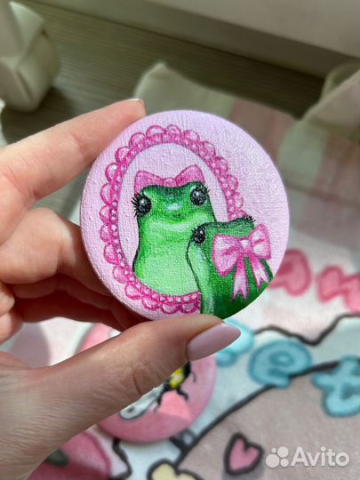 Значок ручной работы