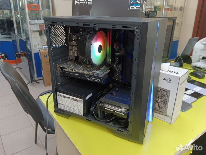 Системный блок I5 1240F/GeForce1630 4Gb