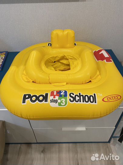 Надувной круг intex для малышей