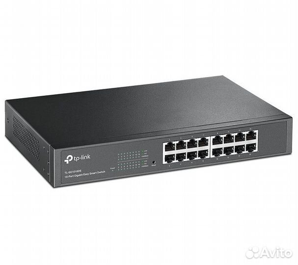 Коммутатор TP-Link TL-SG1016DE управляемый