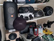 Ремонт акустики Harman Kardon, JBL, Marshall, Bose