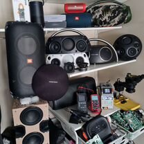 Ремонт акустики Harman Kardon, JBL, Marshall, Bose