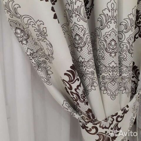 Портьеры готовые, блэк-аут корона