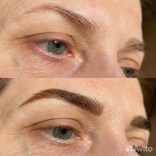 Оформление бровей