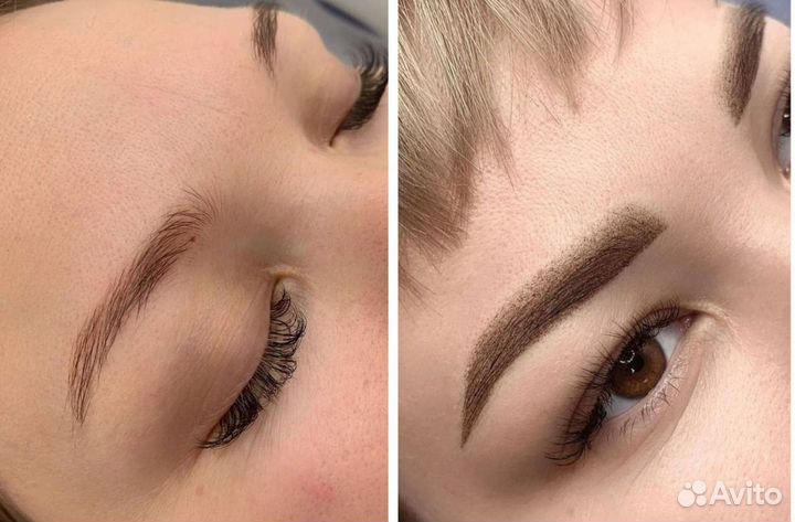 Перманентный макияж бровей, глаз и губ