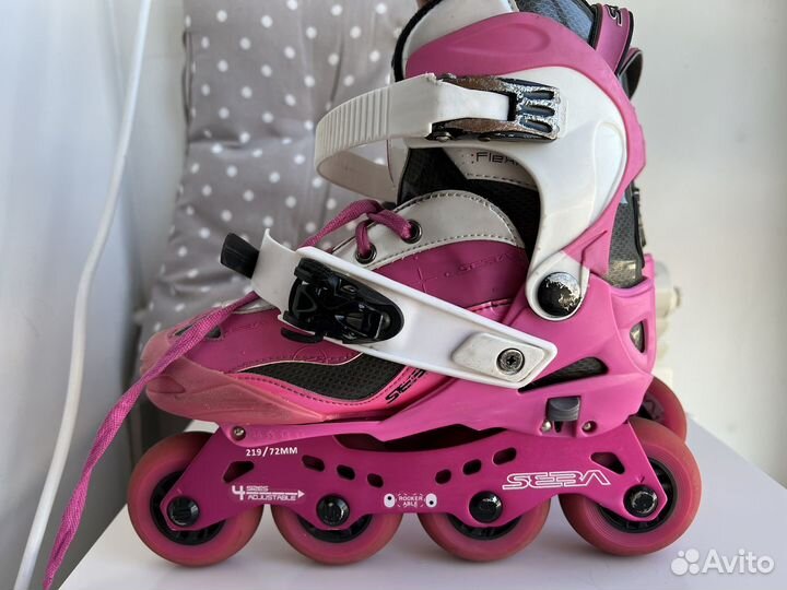 Ролики seba SJ Junior раздвижные р-р 33-36