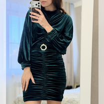 Платье нарядное вечернее бархат