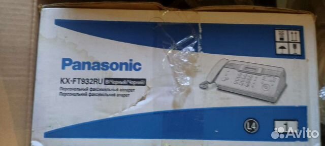 Факс Panasonic+телефон и терминал объявление продам