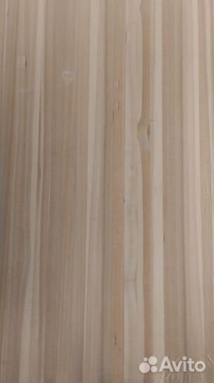 Щит мебельный, лиственница, сорт в, 40х600х3000мм