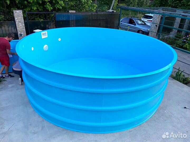 Бассейн из полипропилена 4x1,5