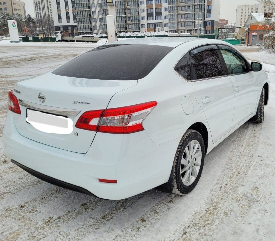 Nissan Sentra: фото из отзыва