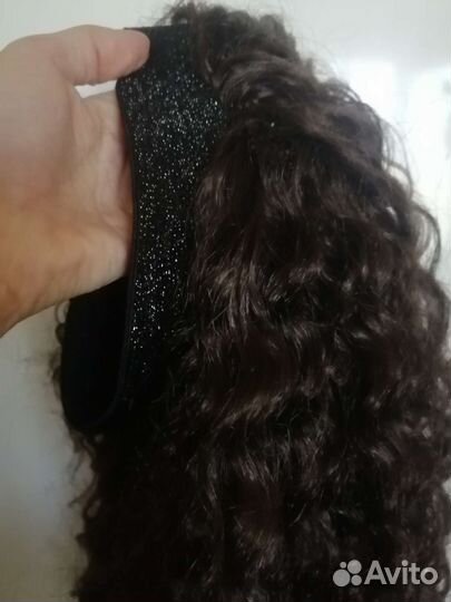 Парик на ободке ручная работа