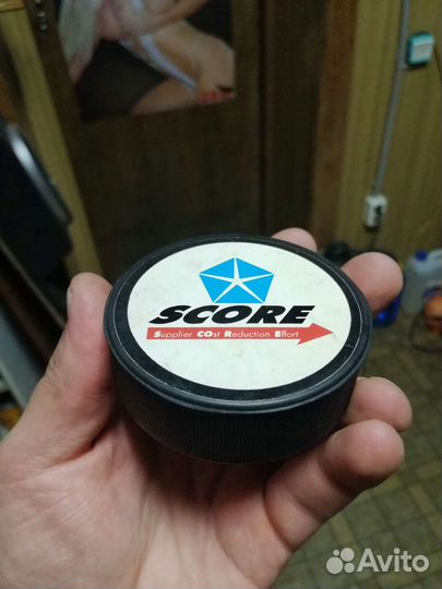 Шайбы хоккейные раритет