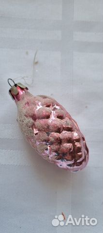 Елочные игрушки СССР. Шишки разные. Лотом