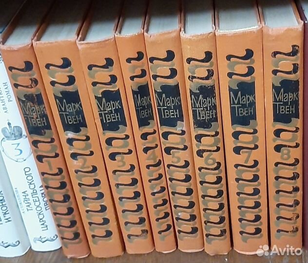 Марк Твен собрание сочинений 8 томов