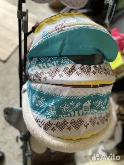 Санки коляска nika