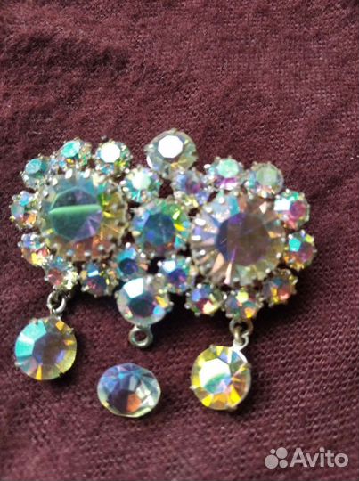 Брошь Винтаж Чехия. (Брошки)
