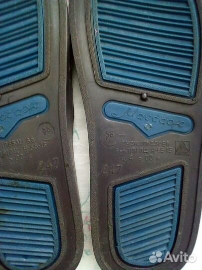 Шлепанцы массажные Винтаж