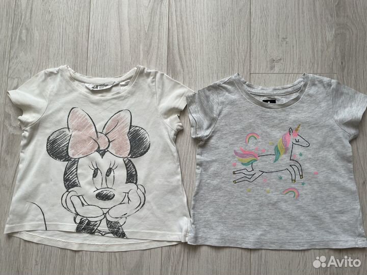 Футболки для девочки HM Baby Gap 86 92