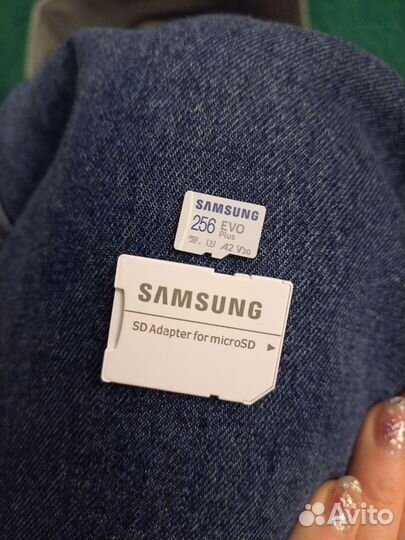 Карта памяти sdxc 256 samsung