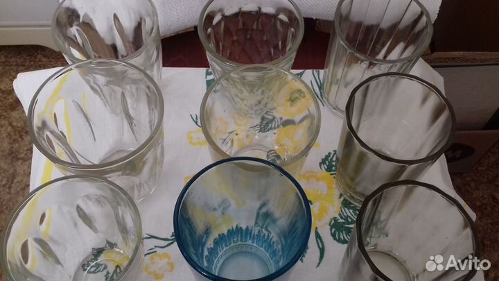 Стаканы, рюмки, фужеры