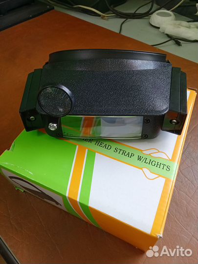 Бинокулярные очки с подсветкой (очки часовщика)