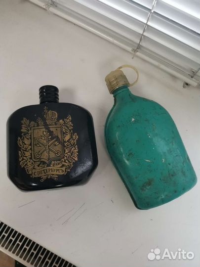 Армейская фляжка 2 штуки