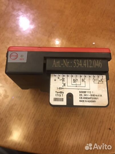 Программный блок для котла Honeywell S4565BF1121