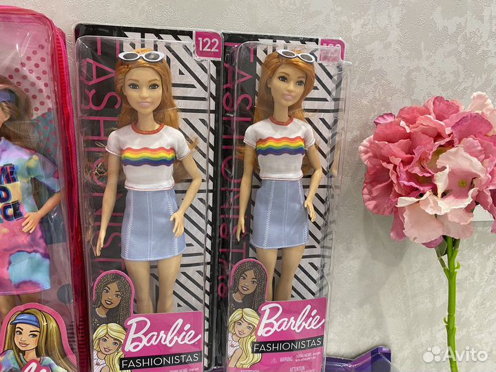 Новая Barbie fashionistas 122 156 159