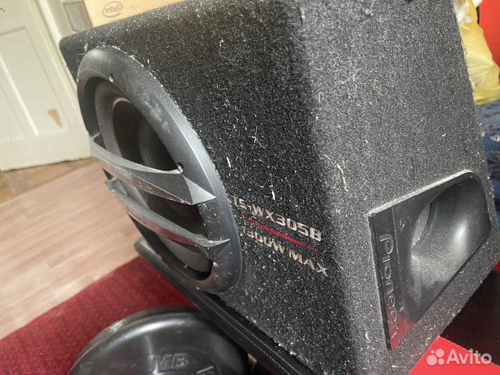 Сабвуфер+Усилитель для сабвуфера