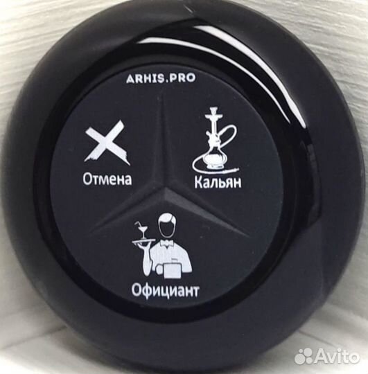 Пейджер и беспроводная кнопка вызова персонала