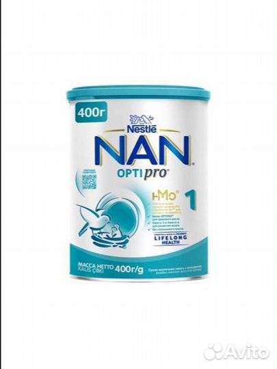 Детская смесь nan optipro 1