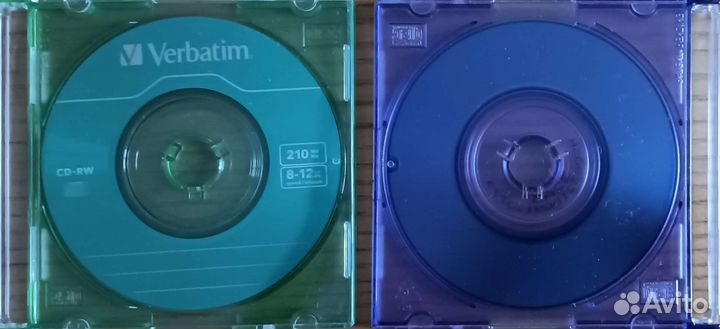 Mini CD-RW Verbatim 210mb/23min