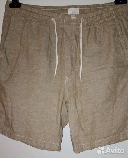 Шорты H&M m лён