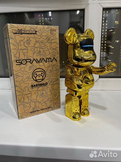 Мишка bearbrick bape soroyama