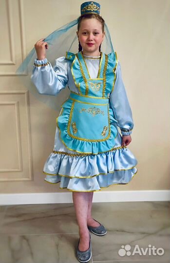 Фартук национальный нарядный детский и взрослый от