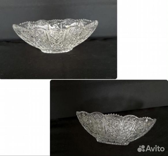 Хрустальные салатники винтажные СССР