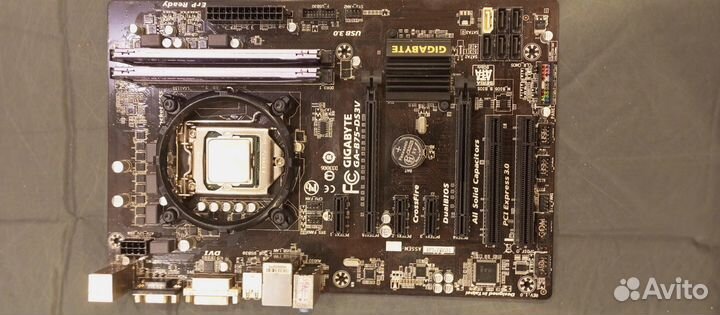 Комплект мать, проц, память, кулер LGA1155