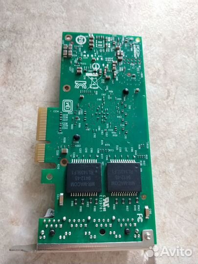 Серверный адаптер Quad Port Intel i350-T4