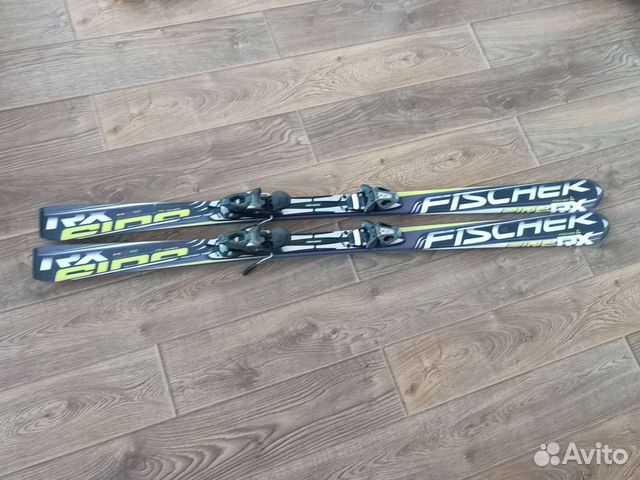 Горные лыжи fischer fire rx yellow/black