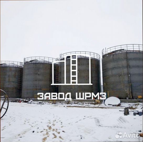 Резервуар вертикальный стальной 700 кубов