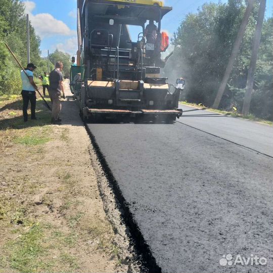 Укладка асфалт