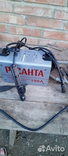 Сварочный аппарат ресанта 190 бу
