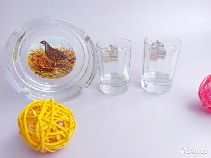 Подарочный набор пепельница стопки